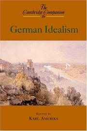 The Cambridge companion to German idealism