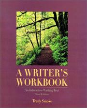 Cover of: A Writer's Workbook : An Interactive Writing Text