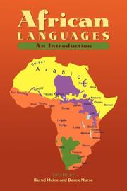 Cover of: African languages: an introduction