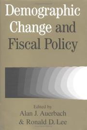 Demographic change and fiscal policy