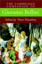 The Cambridge companion to Giovanni Bellini