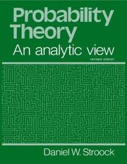 Probability theory : an analytic view