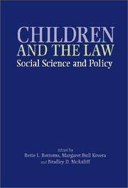 Children, social science and the law