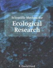 Scientific method for ecological research