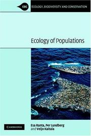 Ecology of populations