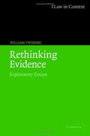 Rethinking evidence : exploratory essays