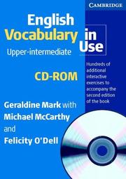 English vocabulary in use. Upper-intermediate
