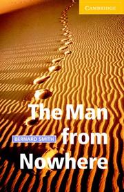 Cover of: The Man from Nowhere Book and Audio CD Pack by Bernard Smith