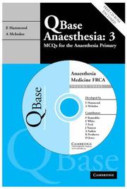 Cover of: Qbase Anaesthesia (QBase)