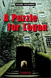 Cover of: A Puzzle for Logan: Level 3 (Cambridge English Readers)