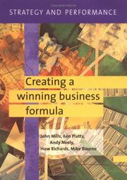 Cover of: Creating a winning business formula