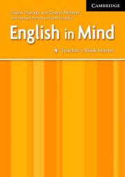 English in mind. Teacher's book starter