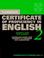 Cover of: Cambridge Certificate of Proficiency in English 2 Student's Book with Answers