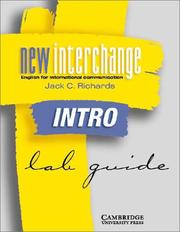 New interchange : English for international communication. Intro. Lab guide