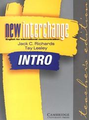 New interchange : English for international communication. Intro teacher's edition