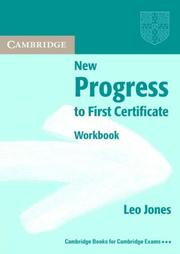 New progress to First Certificate. Workbook