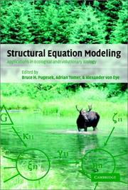 Structural equation modeling : applications in ecological and evolutionary biology