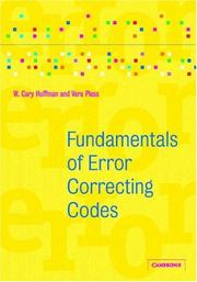 Fundamentals of error-correcting codes