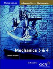 Cover of: Mechanics 3 & 4 for OCR (Cambridge Advanced Level Mathematics)
