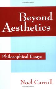 Beyond aesthetics : philosophical essays