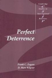 Cover of: Perfect Deterrence (Cambridge Studies in International Relations)