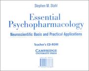 Essential psychopharmacology : neuroscientific basis and practical applications