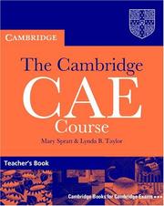 The Cambridge CAE course