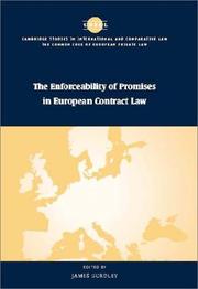 The enforceability of promises in European contract law