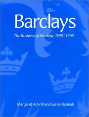 Cover of: Barclays: The Business of Banking, 1690-1996