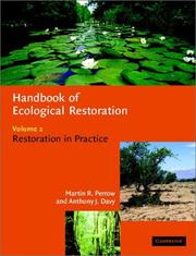 Handbook of ecological restoration