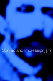 Cover of: Conrad and impressionism