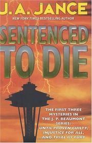 Cover of: Sentenced to Die