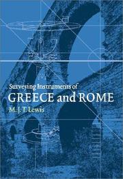 Surveying instruments of Greece and Rome