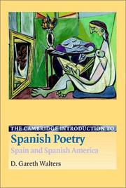 An introduction to Spanish poetry