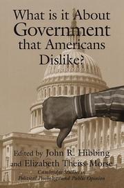 What is it about government that Americans dislike?