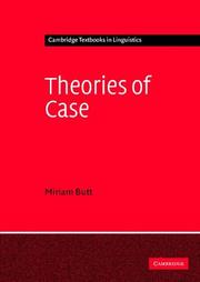 Theories of case