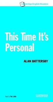 Cover of: This Time It's Personal Audio Cassette: Level 6 (Cambridge English Readers)