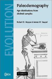 Paleodemography : age distributions from skeletal samples