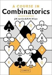 A course in combinatorics by Jacobus Hendricus van Lint