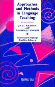 Cover of: Approaches and methods in language teaching by Jack C. Richards