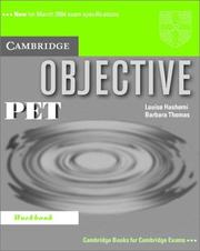 Cover of: Objective PET Workbook