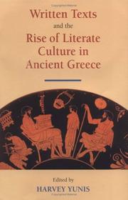 Written texts and the rise of literate culture in ancient Greece