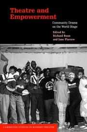 Cover of: Theatre and empowerment: community drama on the world stage