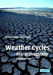 Weather cycles : real or imaginary?