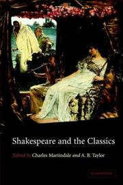 Cover of: Shakespeare and the classics