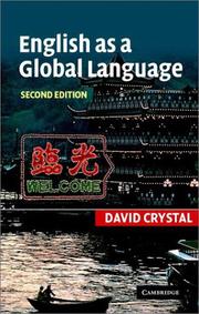 Cover of: English as a global language