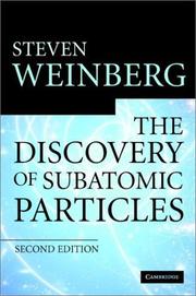 Cover of: The discovery of subatomic particles