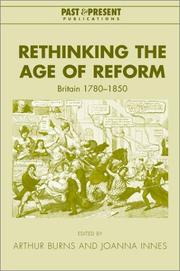 Rethinking the age of reform : Britain 1780-1850