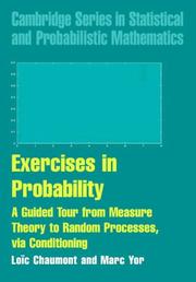 Exercises in probability : a guided tour from measure theory to random processes via conditioning