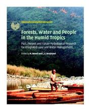 Forests, water, and people in the humid Tropics : past, present, and future hydrological research for intergrated land and water management